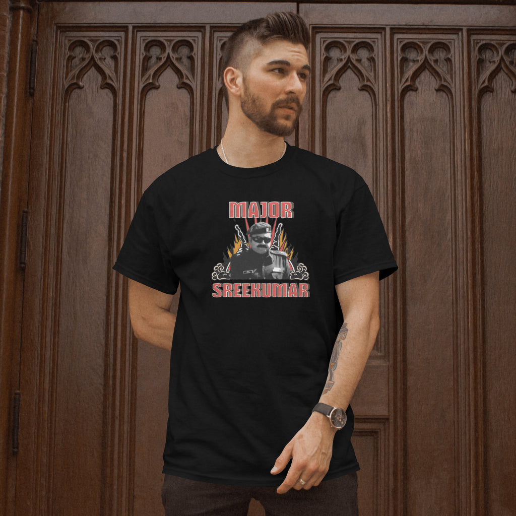 Major Sreekumar Malayalam meme t shirt – Jayaram Salaam Kashmir cyber intelligence inspired – Petrocrib