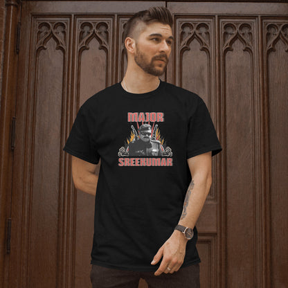 Major Sreekumar Malayalam meme t shirt – Jayaram Salaam Kashmir cyber intelligence inspired – Petrocrib