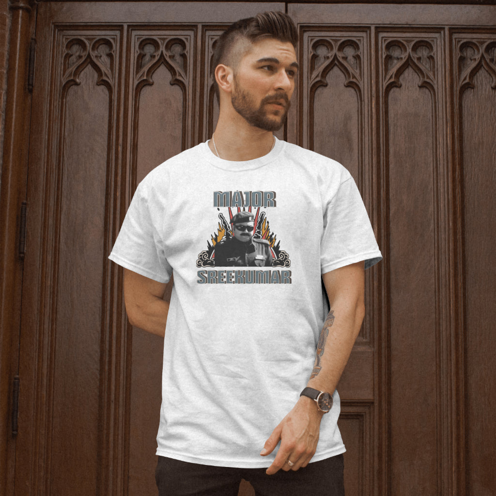 Low key Mollywood hero meme t shirt – Major Sreekumar tragic past design – Petrocrib

