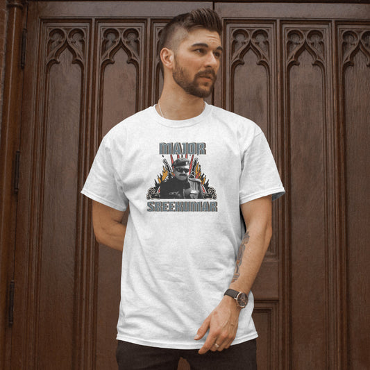 Low key Mollywood hero meme t shirt – Major Sreekumar tragic past design – Petrocrib

