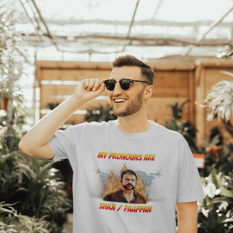 Malayalam movie meme t shirt for college gangs – Shaaji Paapan Aadu 2 reference – Petrocrib